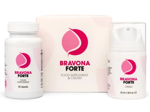 6x Bravona Forte [-50%] - powiększenie biustu bez operacji